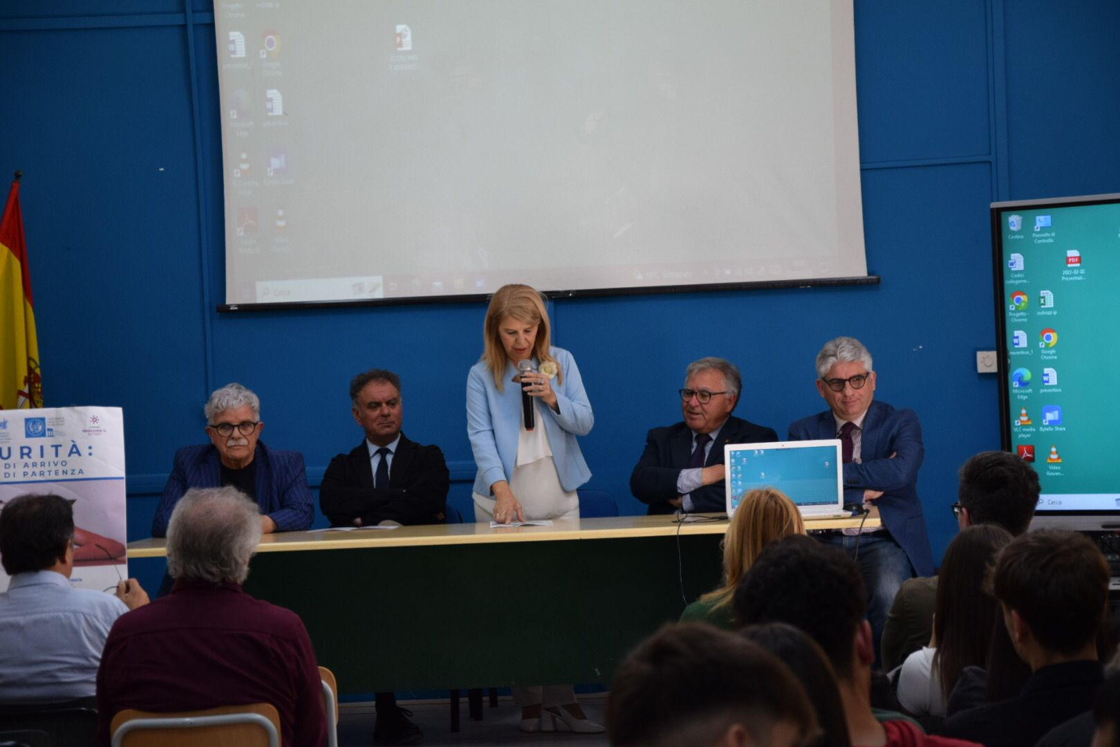 IL ROTARY CLUB RIBERA, IL CONSORZIO E IL POLO  UNIVERSITARIO DI AGRIGENTO ALL' I.I.S. CRISPI A RIBERA